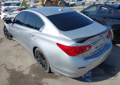 2014 Infiniti Q50 Premium/Sport from USA, damaged, VIN JN1BV7AR8EM692365